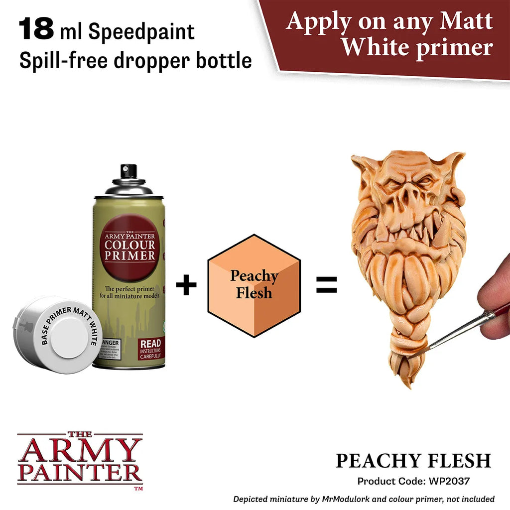 Peachy Flesh Speedpaint (60)-The Army Painter-Radaddel