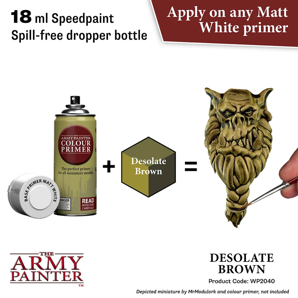 Desolate Brown Speedpaint (73)-The Army Painter-Radaddel