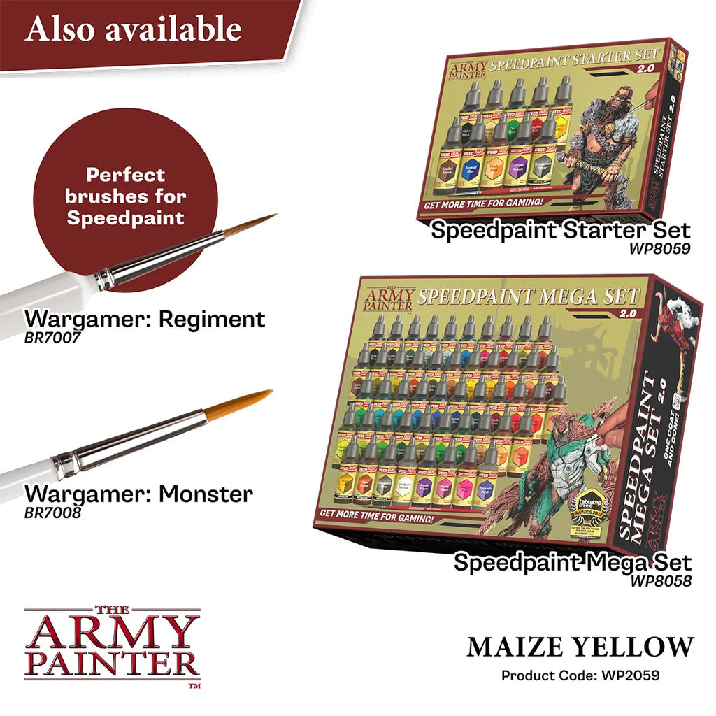 Maize Yellow Speedpaint (40)-The Army Painter-Radaddel