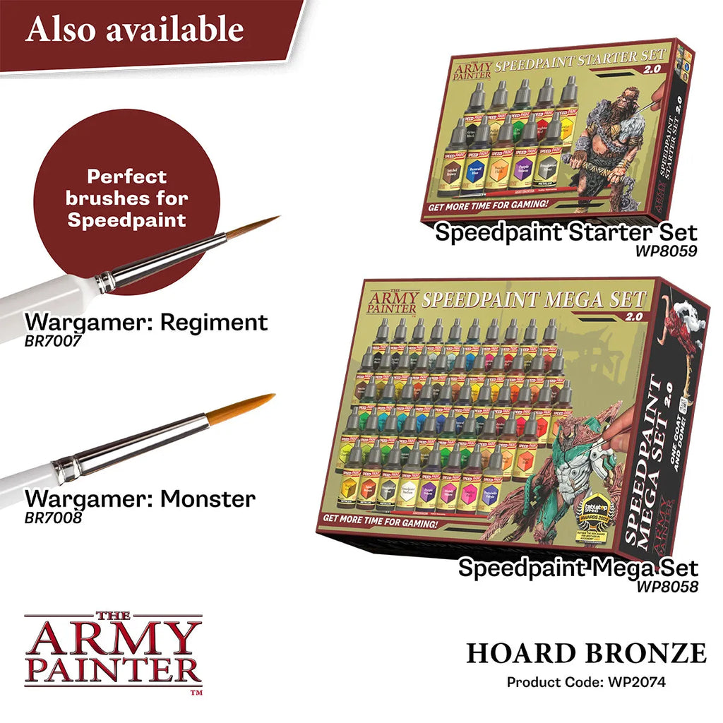 Hoard Bronze Speedpaint (88)-The Army Painter-Radaddel