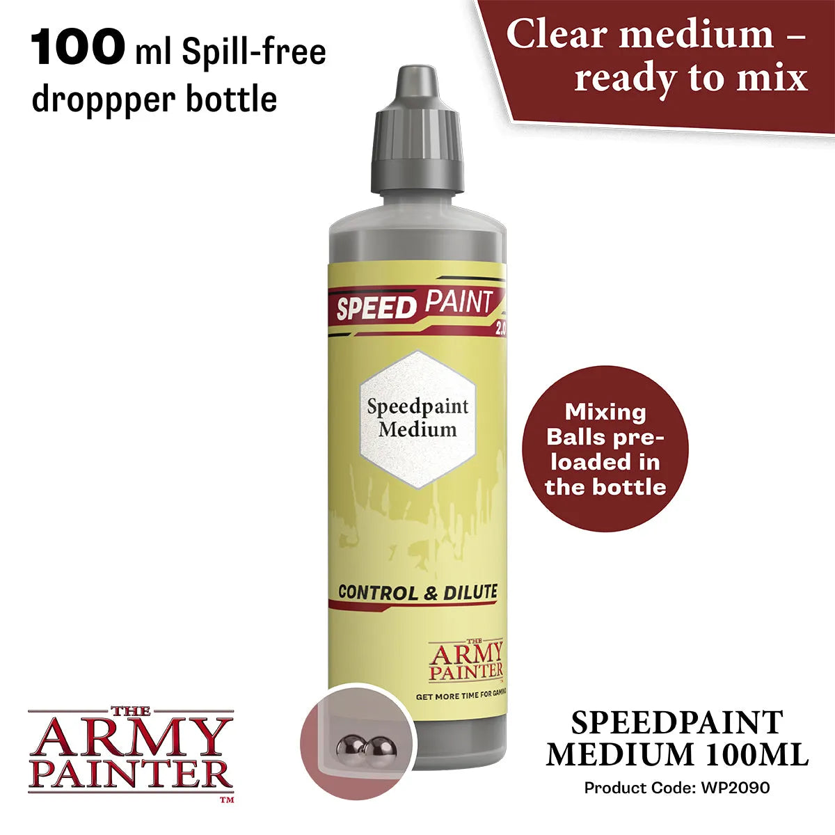 Speedpaint Medium 100 ml-The Army Painter-Radaddel
