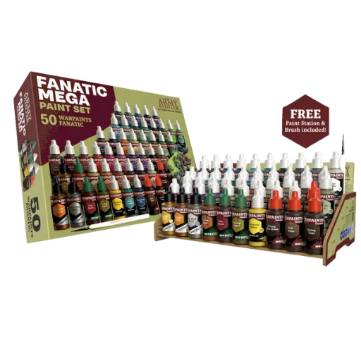 Warpaints Fanatic Mega Paint Set-The Army Painter-Radaddel