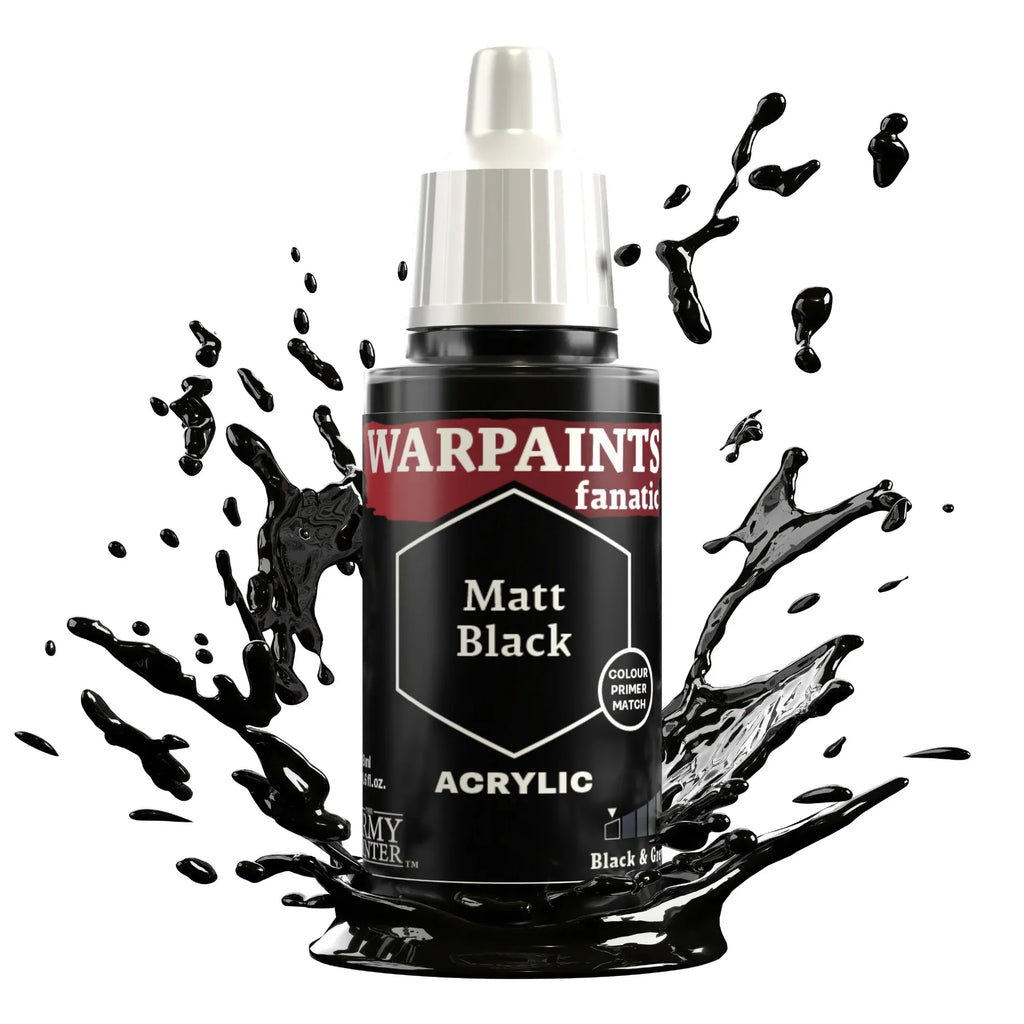 Matt Black Fanatic WP-The Army Painter-Radaddel
