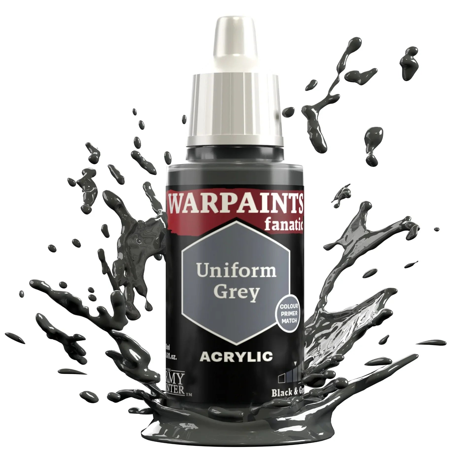 Uniform Grey Fanatic WP-The Army Painter-Radaddel