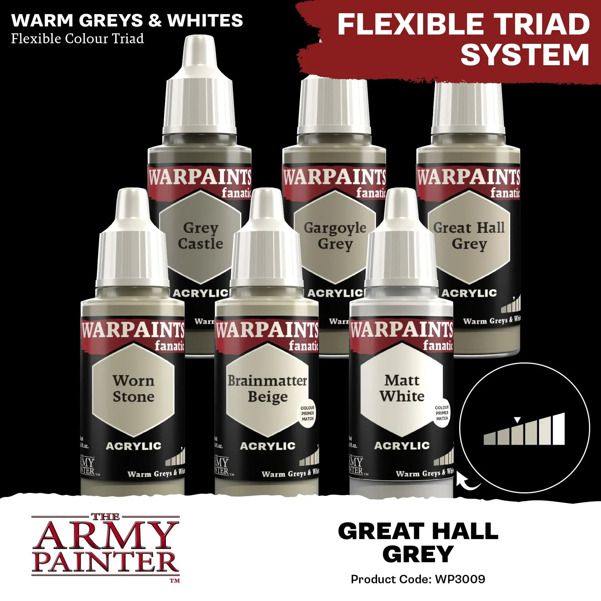Great Hall Grey Fanatic WP-The Army Painter-Radaddel