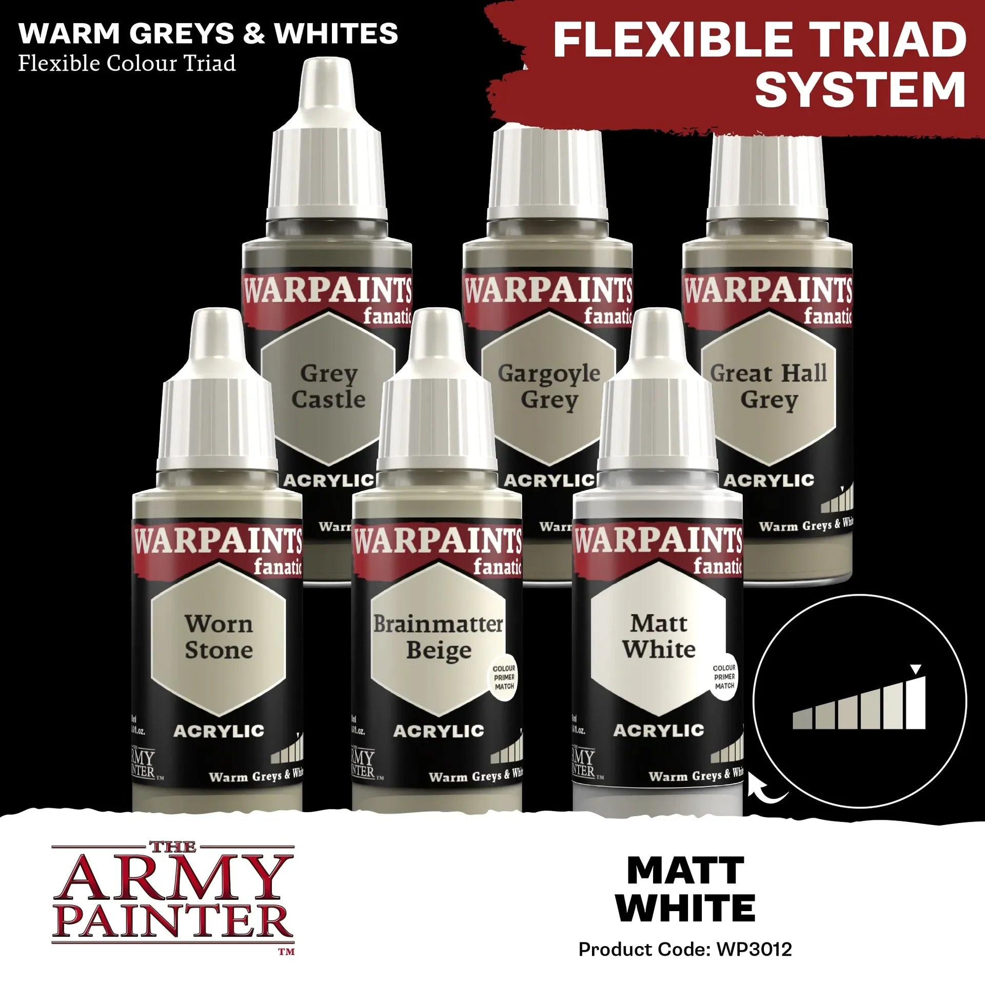 Matt White Fanatic WP-The Army Painter-Radaddel