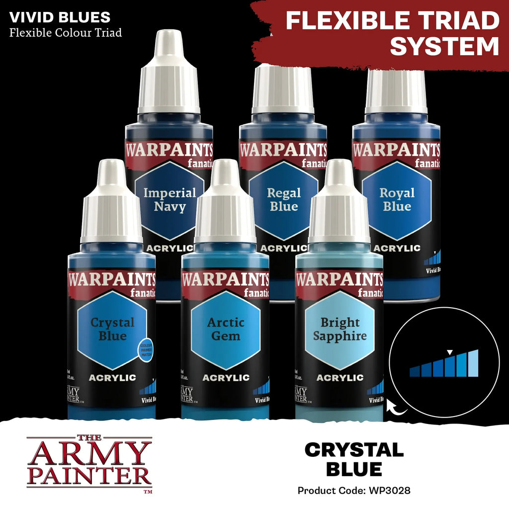 Crystal Blue Fanatic WP-The Army Painter-Radaddel