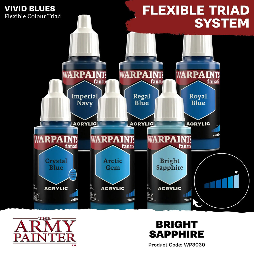 Bright Sapphire Fanatic WP-The Army Painter-Radaddel