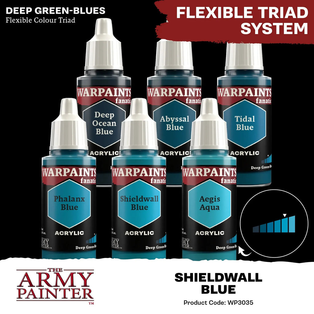 Shieldwall Blue Fanatic WP-The Army Painter-Radaddel