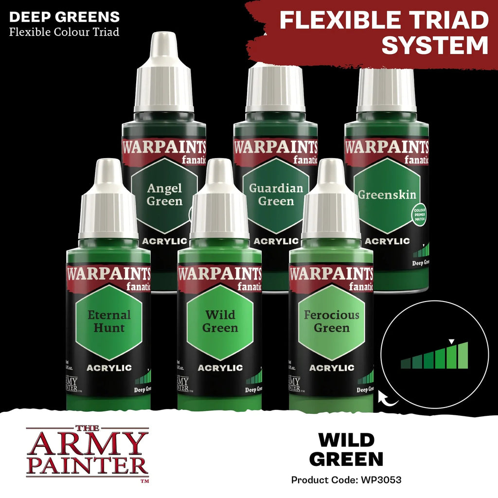 Wild Green Fanatic WP-The Army Painter-Radaddel