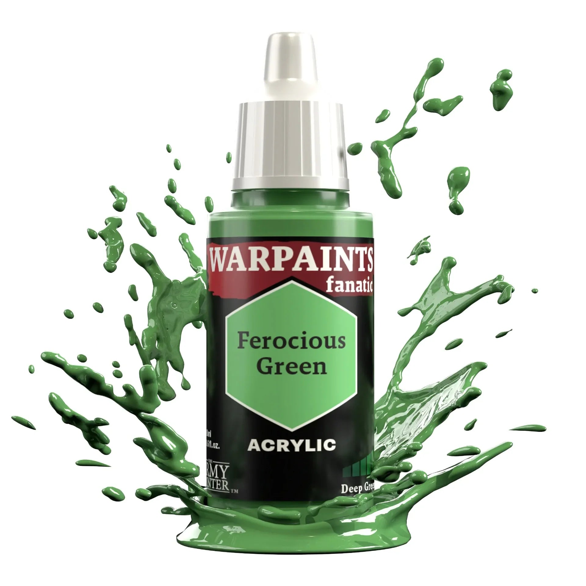 Ferocious Green Fanatic WP-The Army Painter-Radaddel
