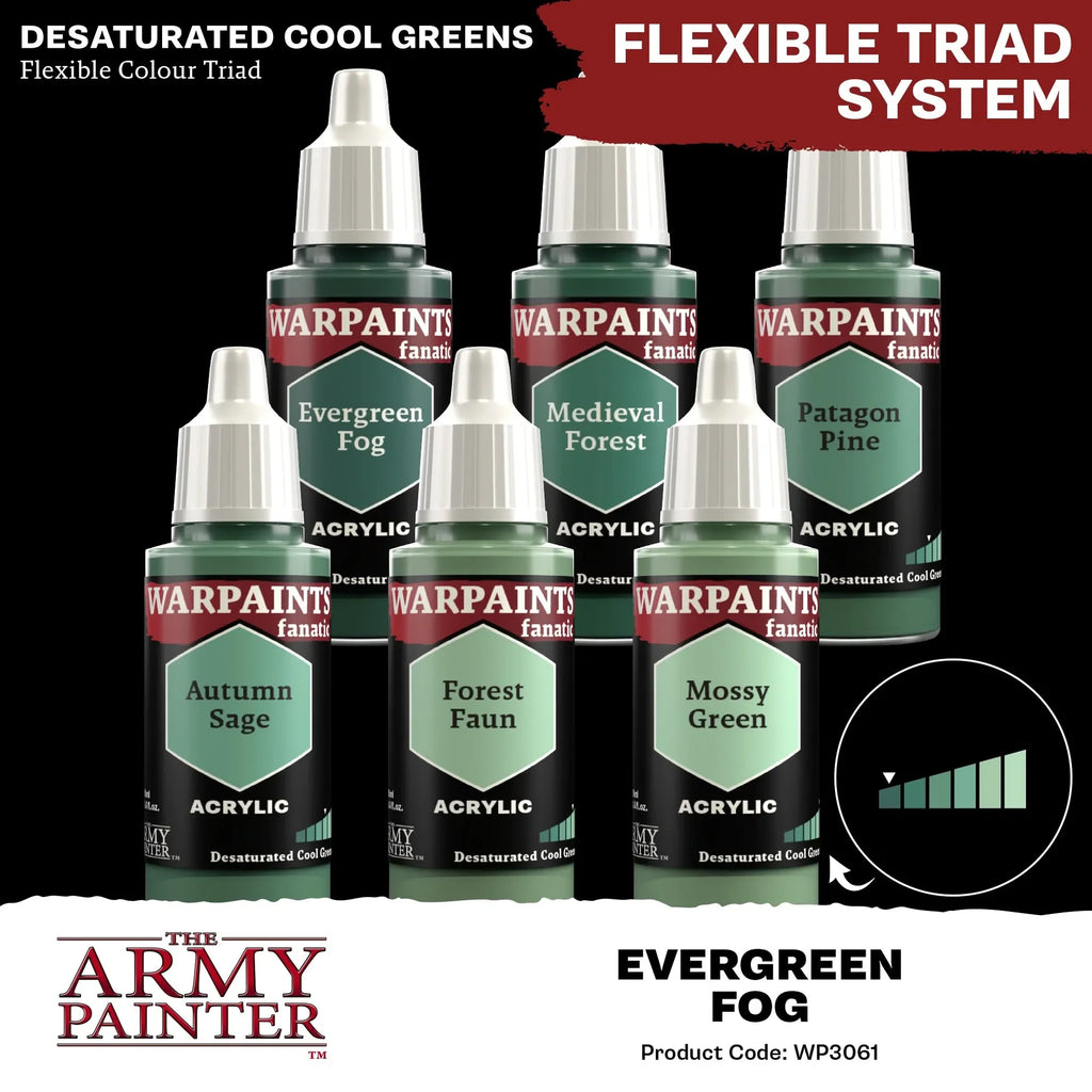 Evergreen Fog Fanatic WP-The Army Painter-Radaddel