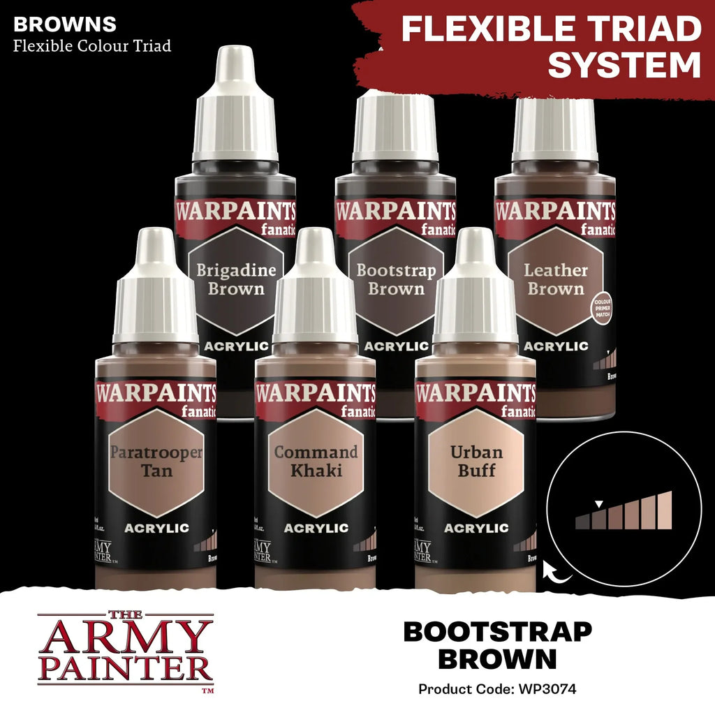 Bootstrap Brown Fanatic WP-The Army Painter-Radaddel