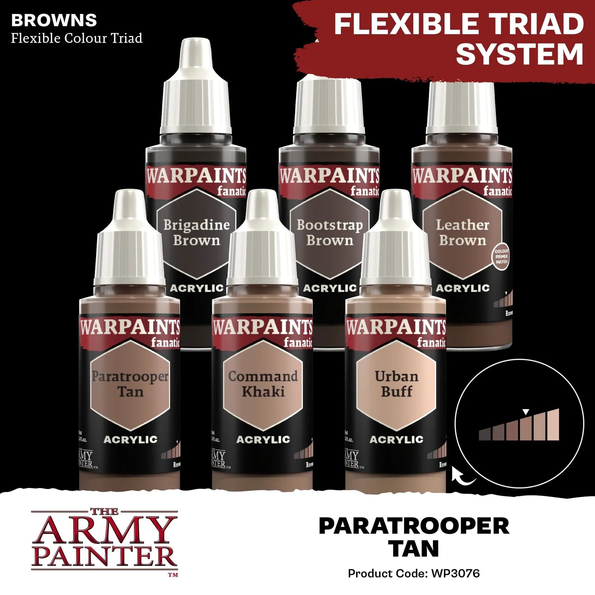 Paratrooper Tan Fanatic WP-The Army Painter-Radaddel