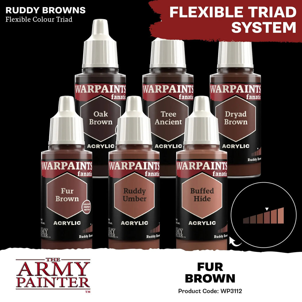 Fur Brown Fanatic WP-The Army Painter-Radaddel
