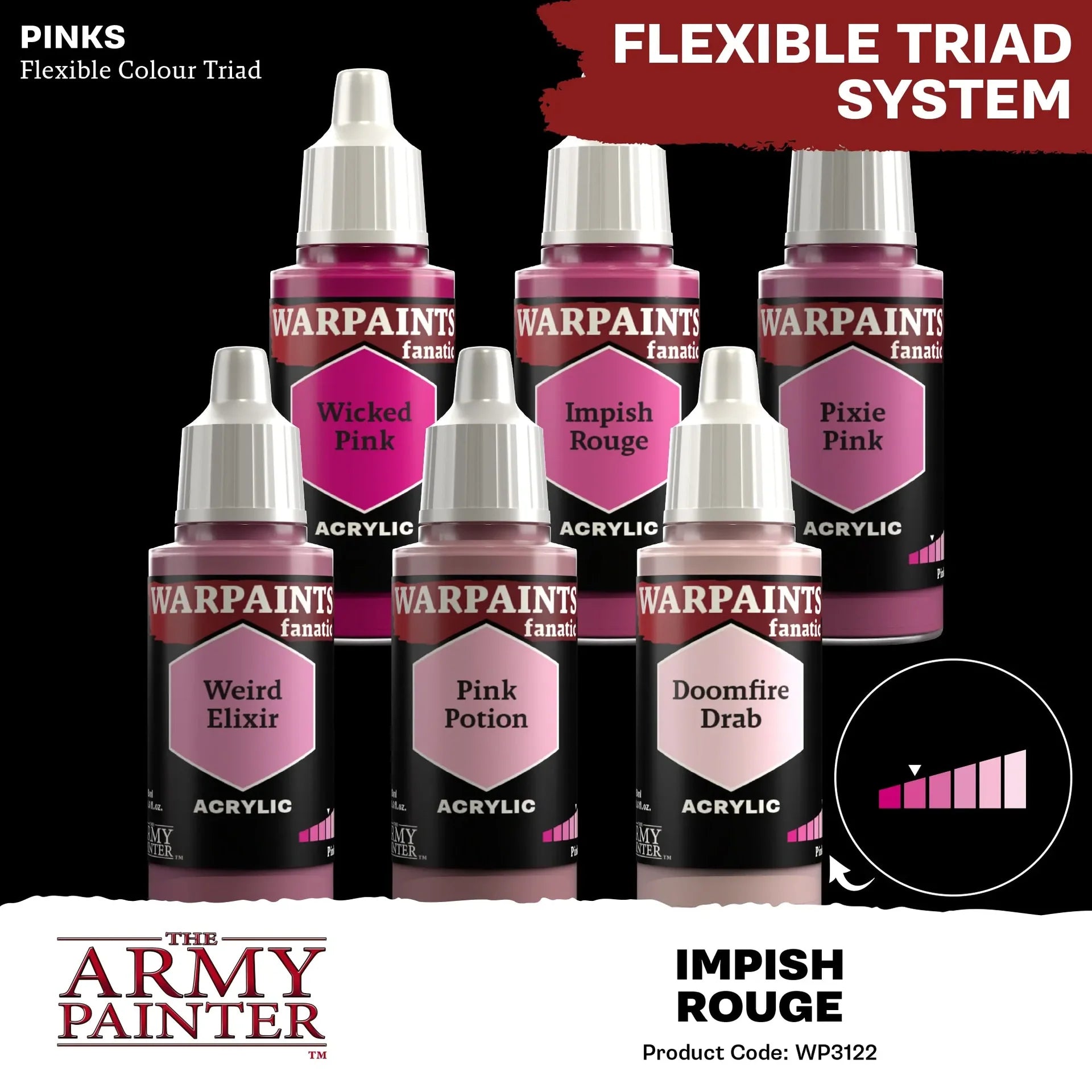 Impish Rouge Fanatic WP-The Army Painter-Radaddel