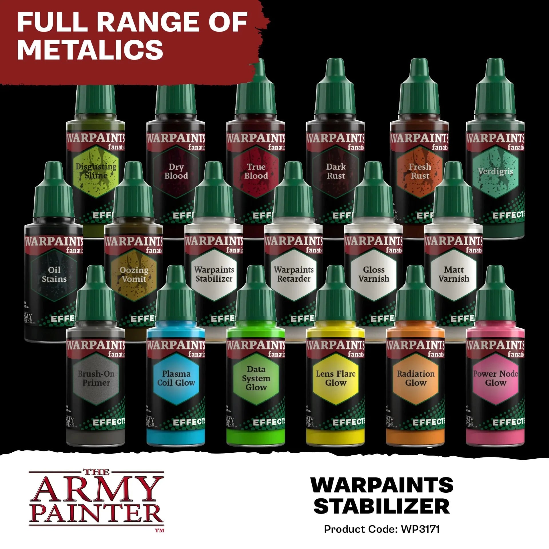 Warpaints Stabilizer Fanatic Effect-The Army Painter-Radaddel
