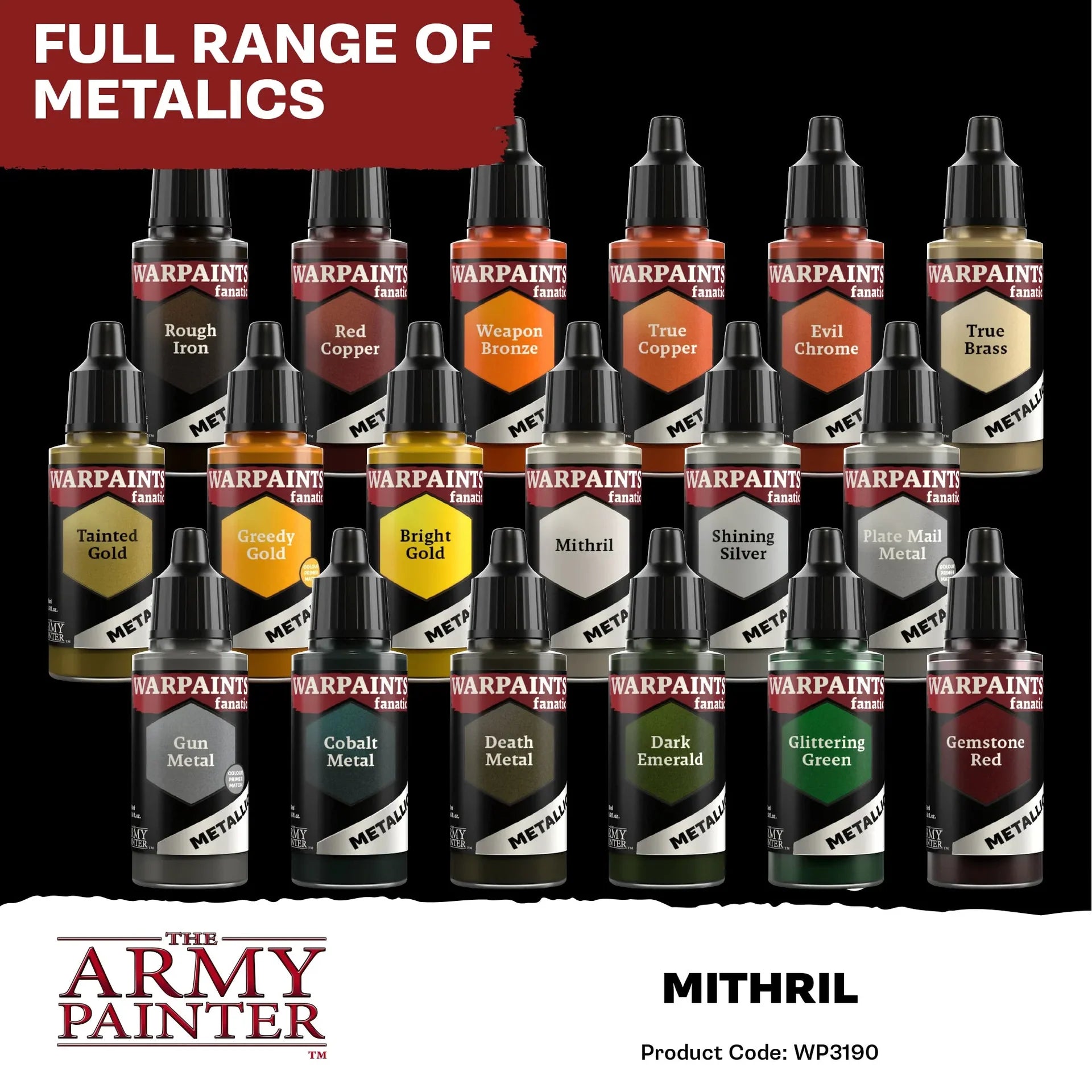Mithril Fanatic Metallic-The Army Painter-Radaddel