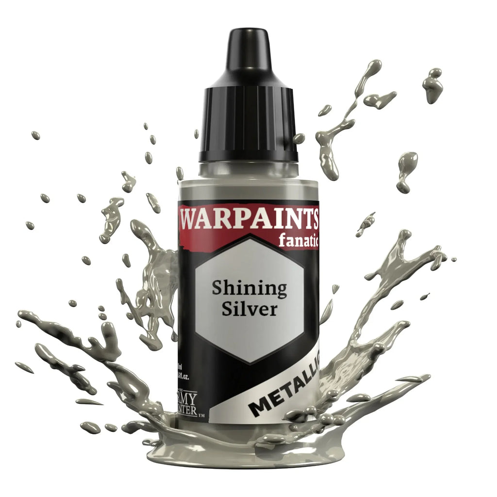 Shining Silver Fanatic Metallic-The Army Painter-Radaddel