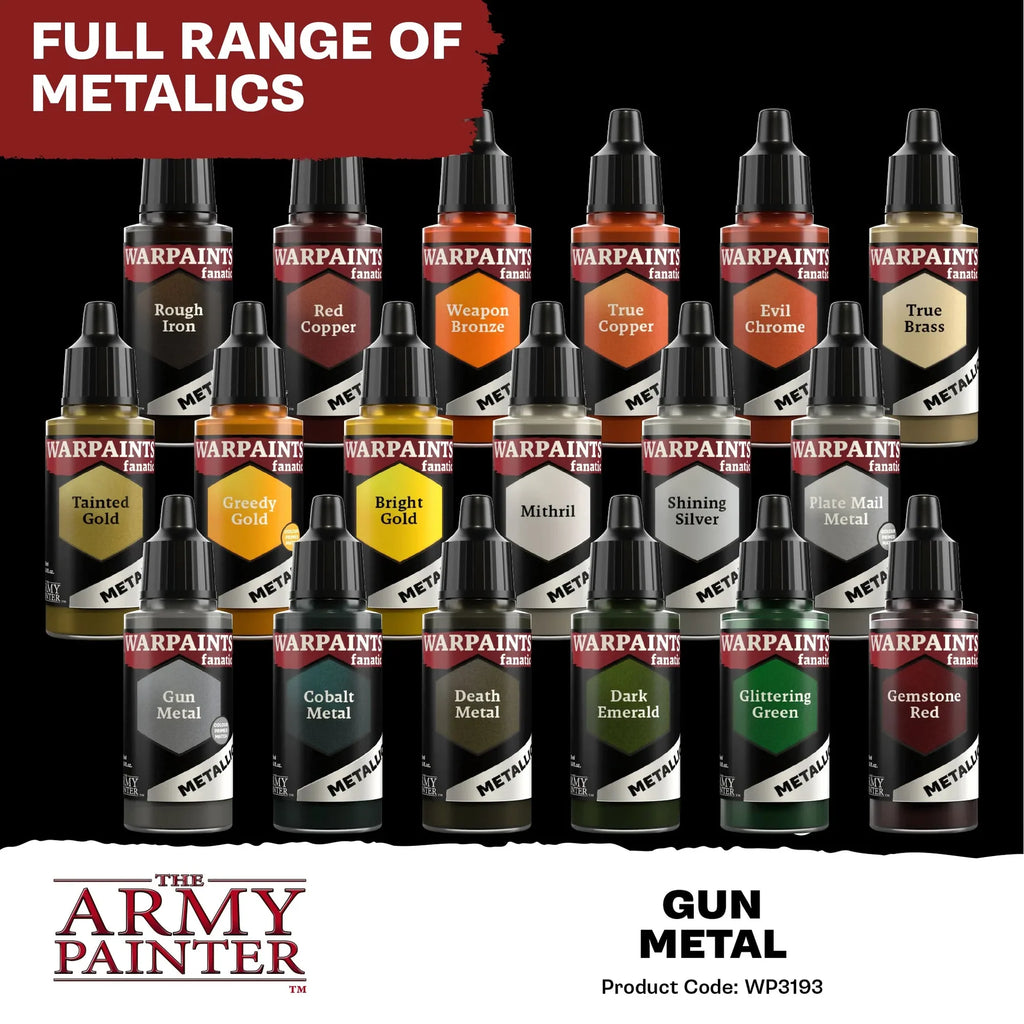 Gun Metal Fanatic Metallic-The Army Painter-Radaddel