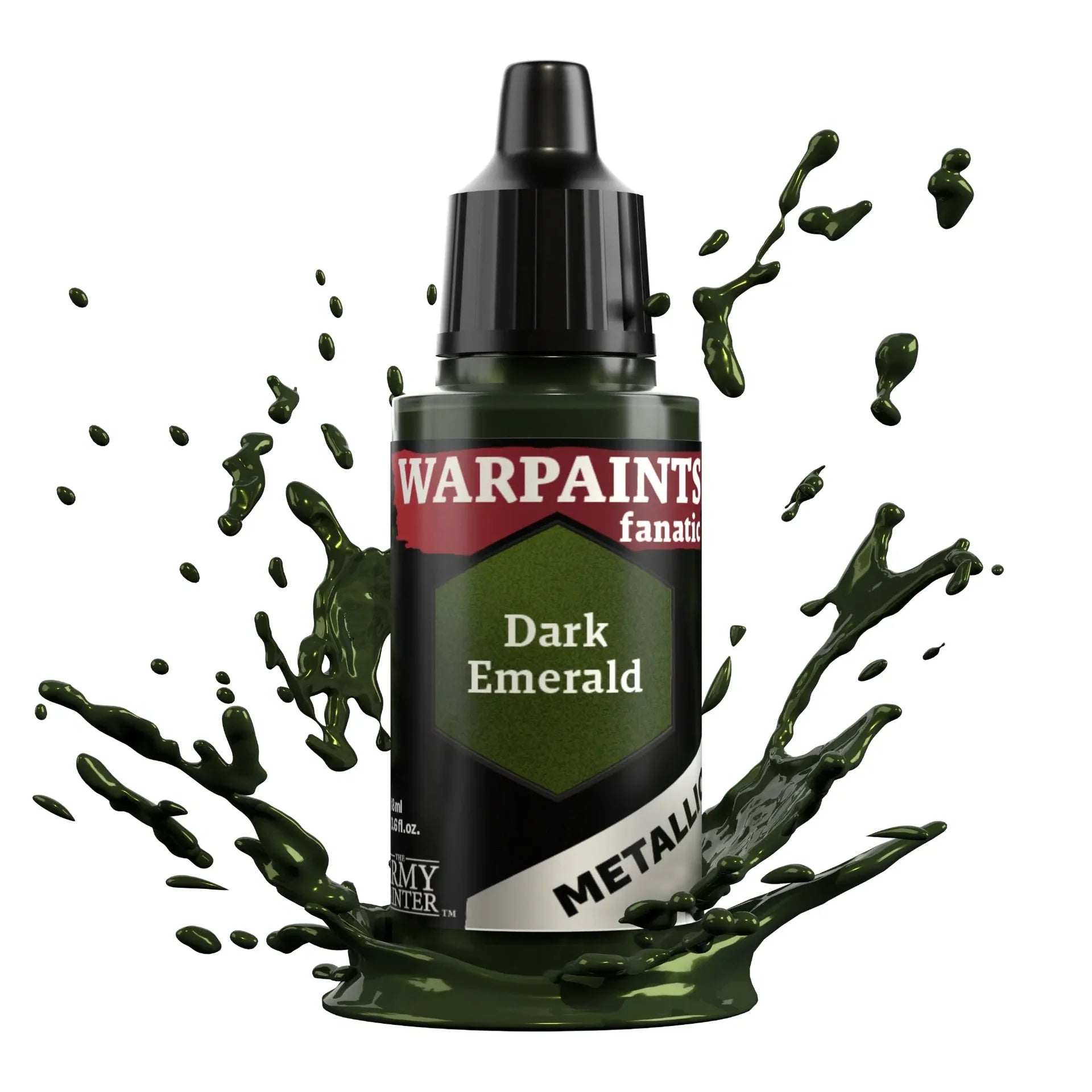 Dark Emerald Fanatic Metallic-The Army Painter-Radaddel