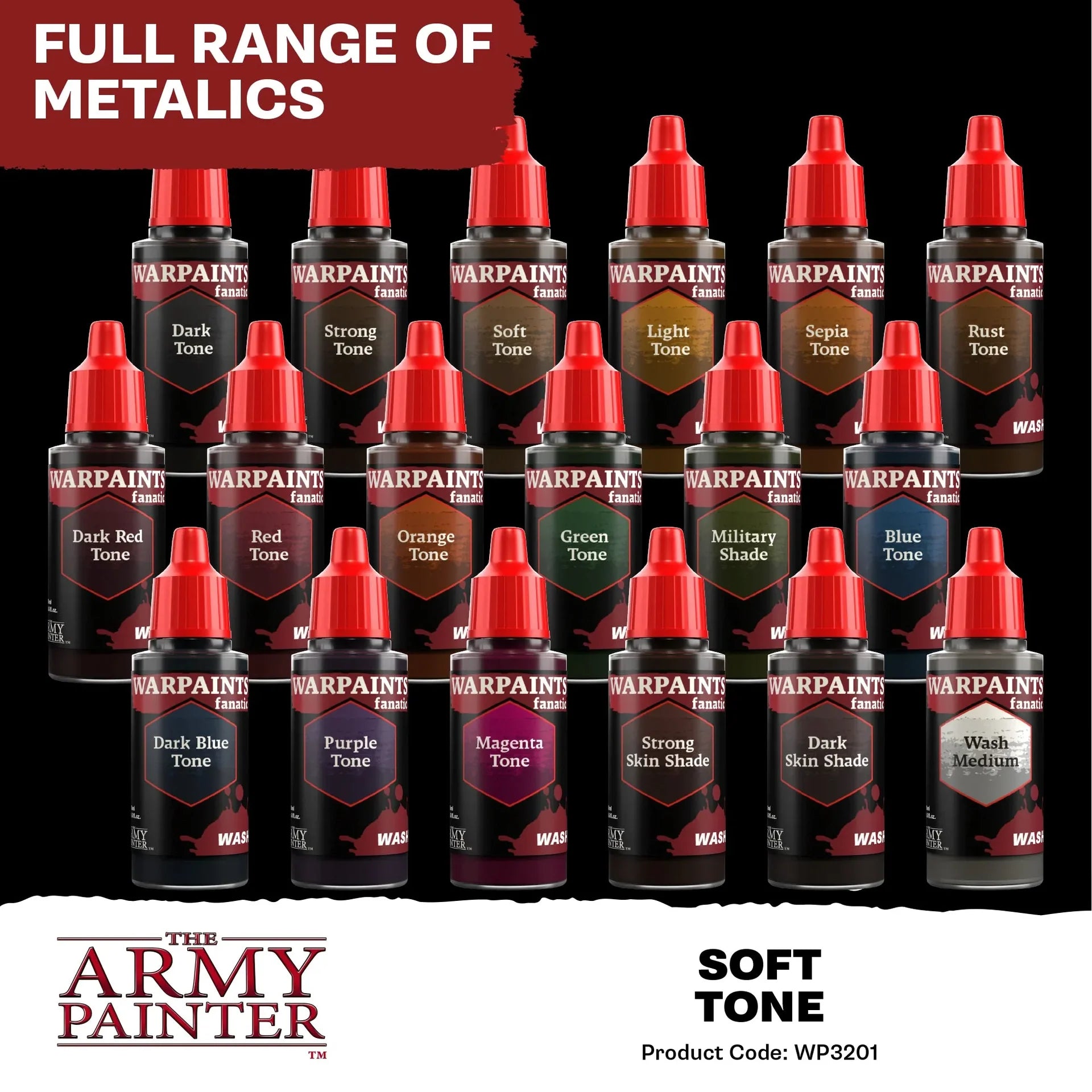 Soft Tone Fanatic Wash-The Army Painter-Radaddel