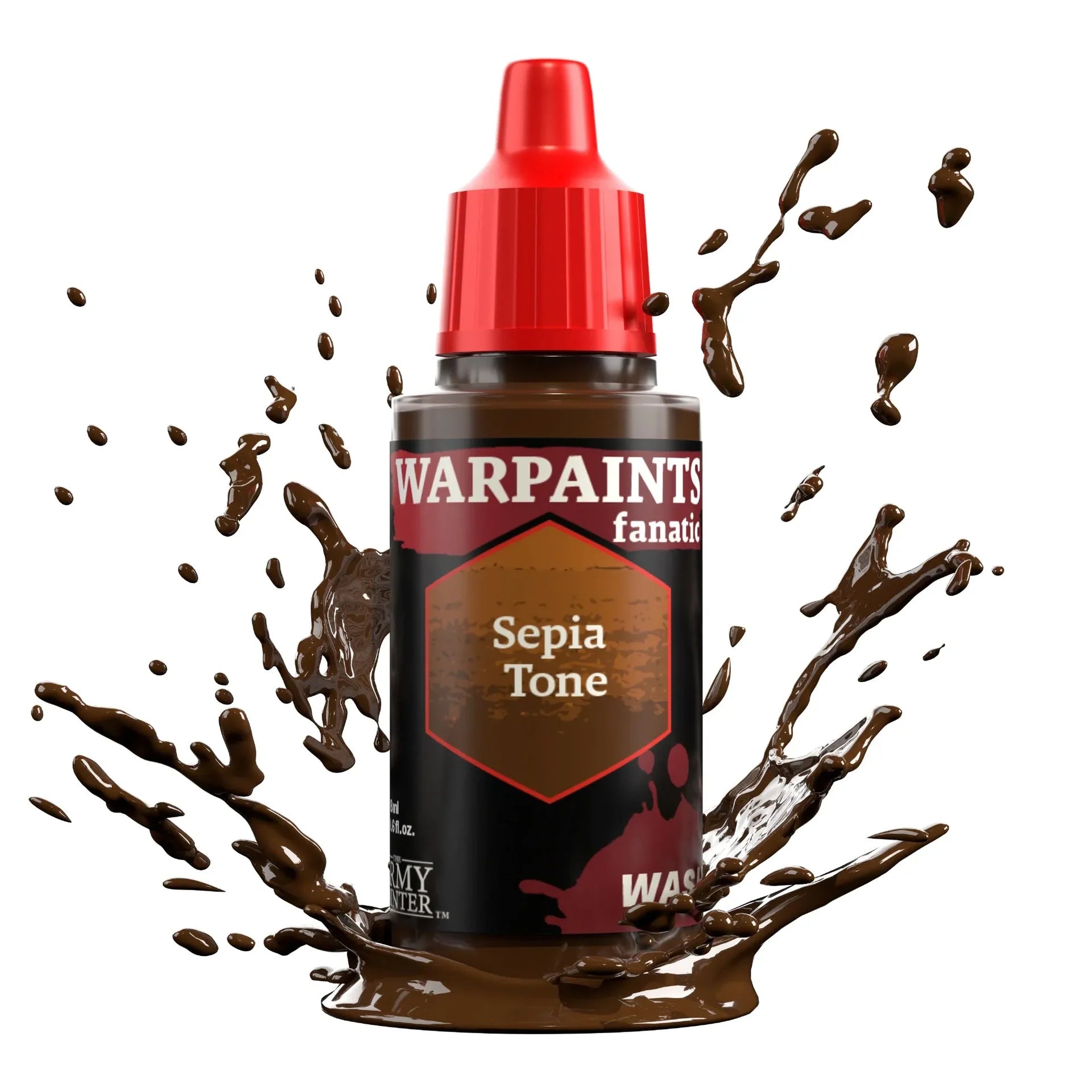 Sepia Tone Fanatic Wash-The Army Painter-Radaddel