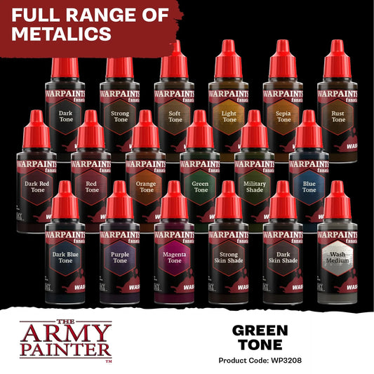 Green Tone Fanatic Wash-The Army Painter-Radaddel