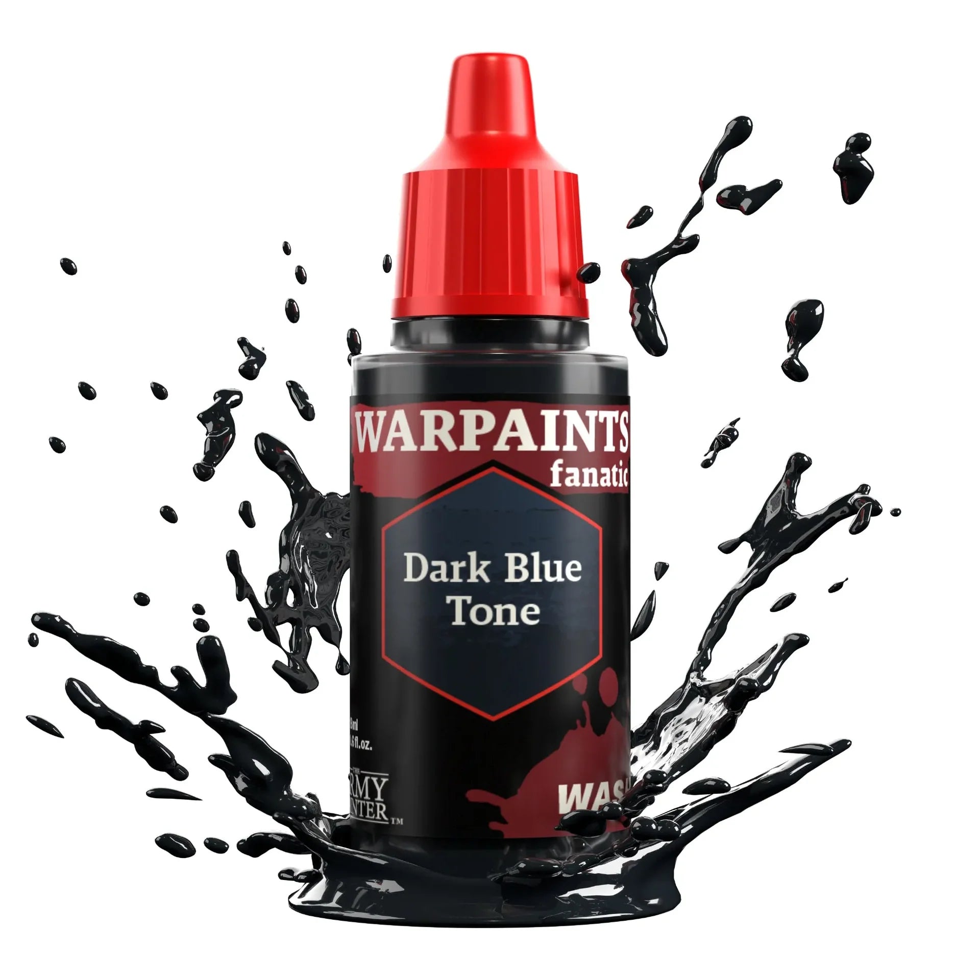 Dark Blue Tone Fanatic Wash-The Army Painter-Radaddel