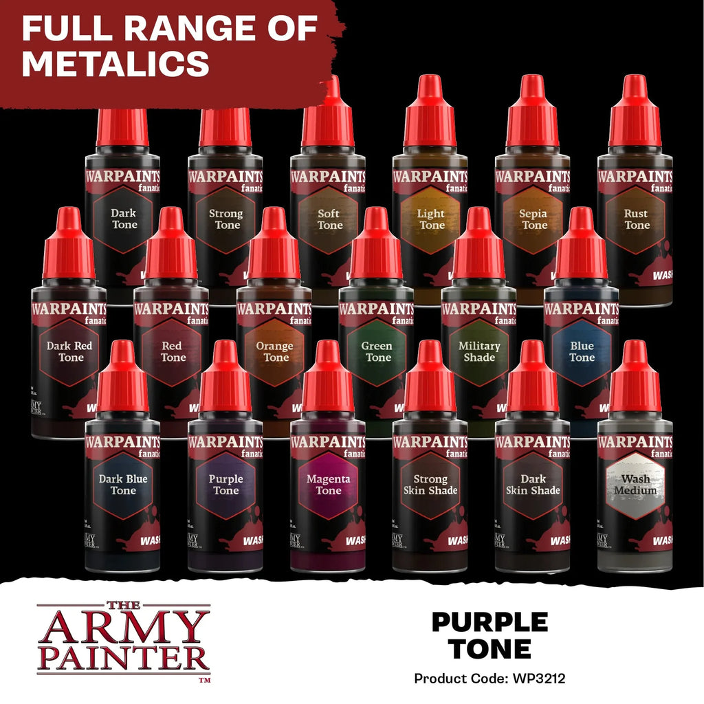 Purple Tone Fanatic Wash-The Army Painter-Radaddel