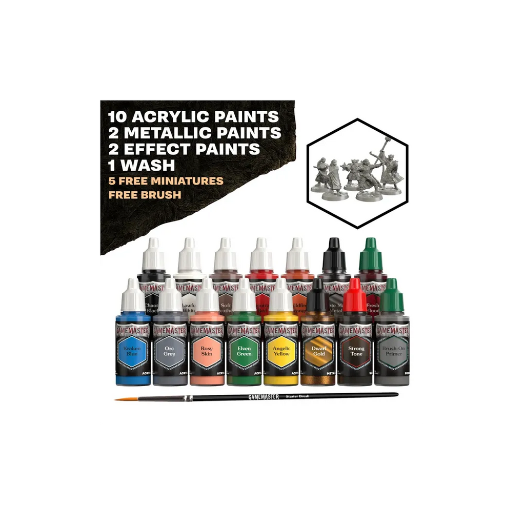 Gamemaster: Adventure Starter Role-playing Paint Set-The Army Painter-Radaddel