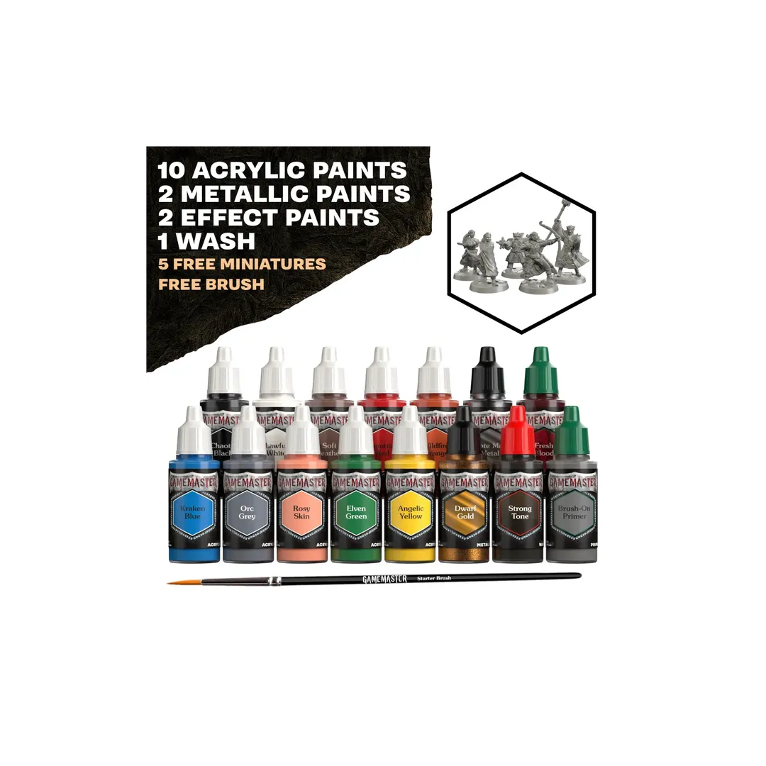 Gamemaster: Adventure Starter Role-playing Paint Set-The Army Painter-Radaddel