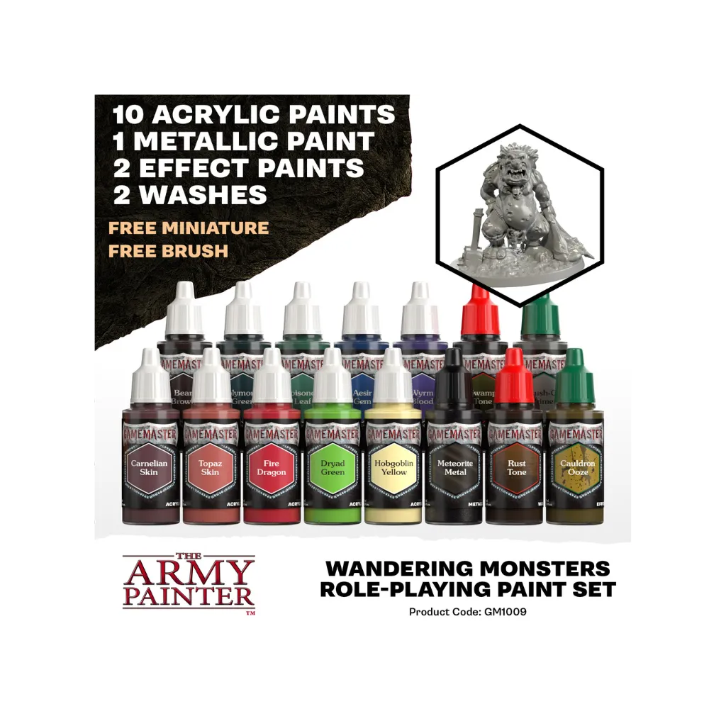 Gamemaster: Wandering Monsters Role-playing Paint Set-The Army Painter-Radaddel