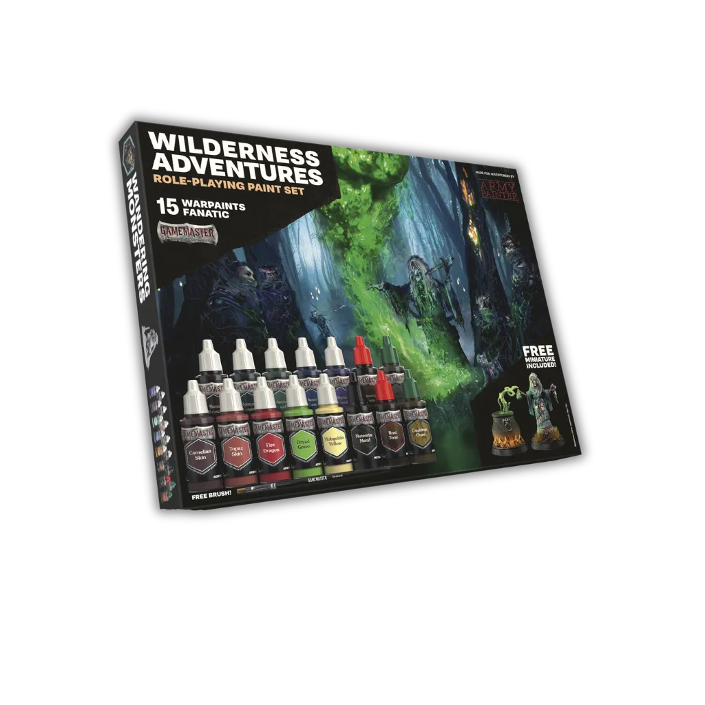 Gamemaster: Wilderness Adventures Starter Role-playing Paint Set-The Army Painter-Radaddel