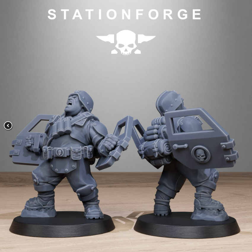 GrimGuard Jungle Fighter Mutants