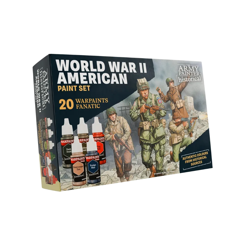 Historical: WWII American Paint Set-The Army Painter-Radaddel