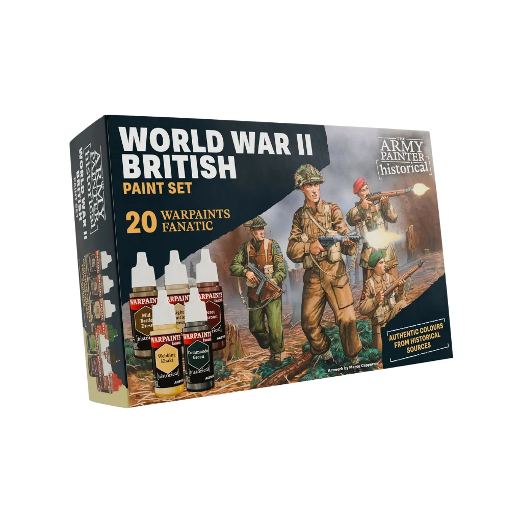 Historical: WWII British Paint Set-The Army Painter-Radaddel