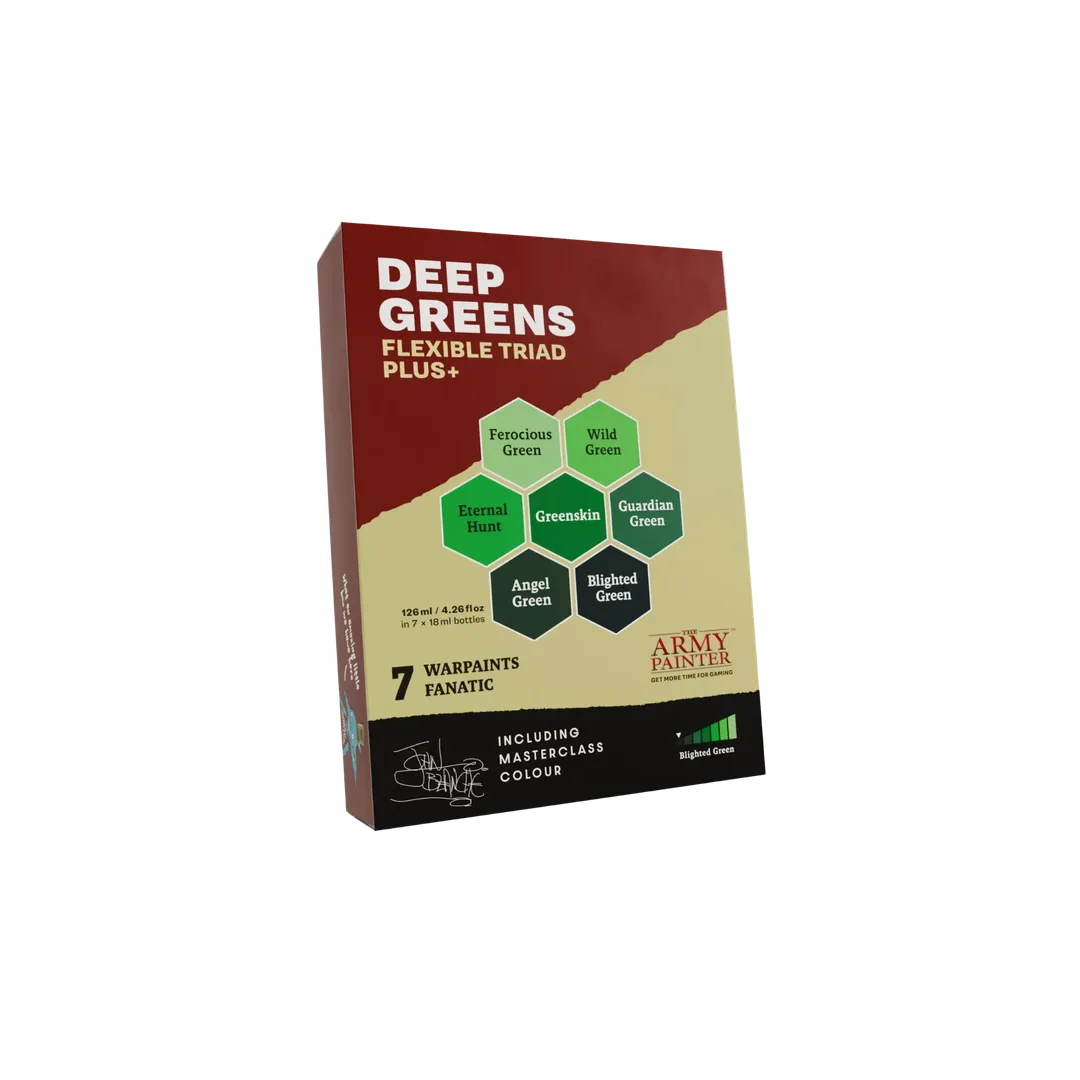Flexible Triad PLUS+: Deep Greens-The Army Painter-Radaddel