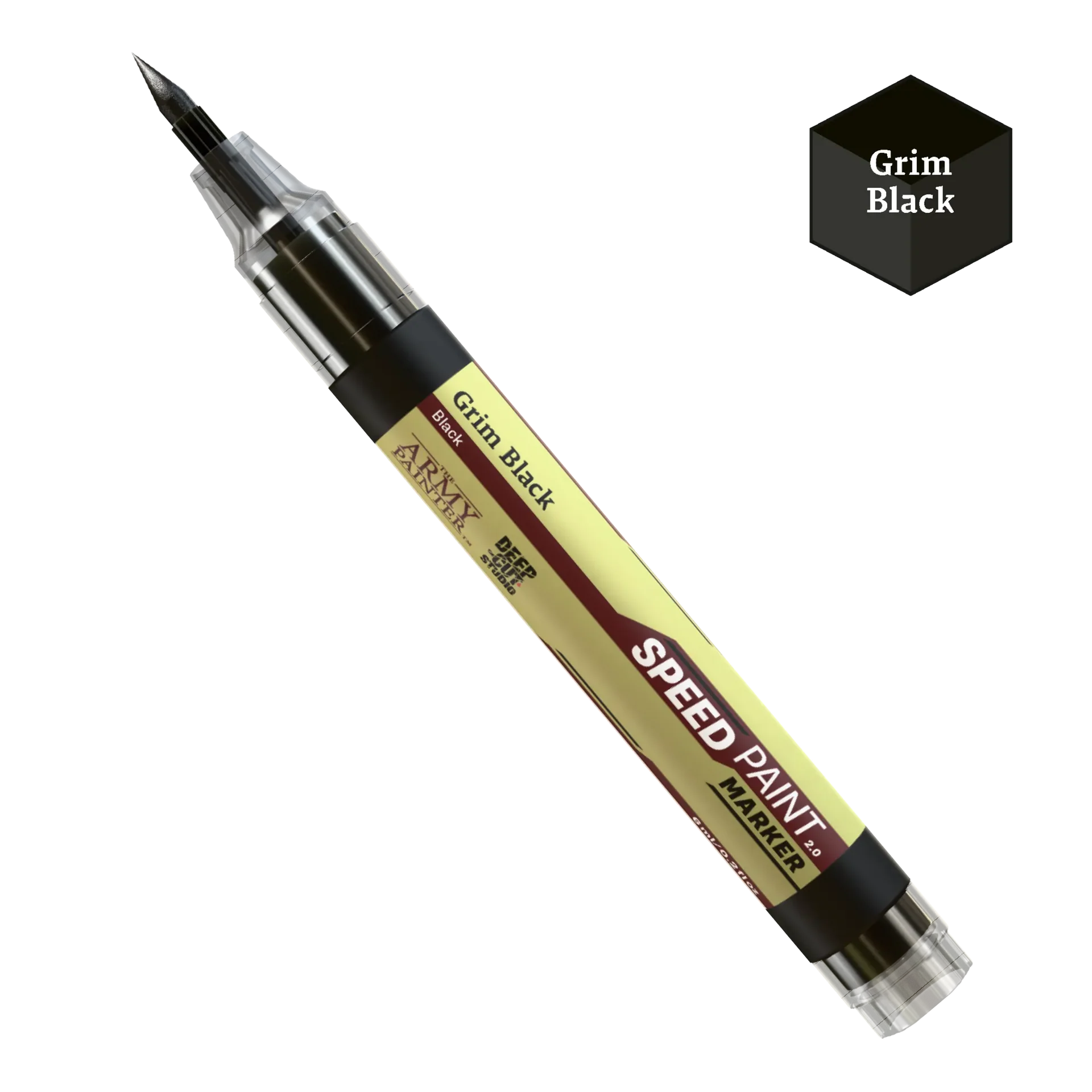 Speedpaint Marker - Grim Black-The Army Painter-Radaddel