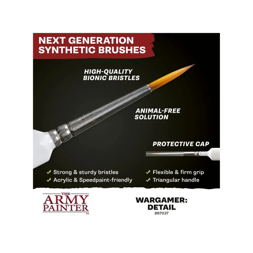 Wargamer Detail Brush (2025)-The Army Painter-Radaddel