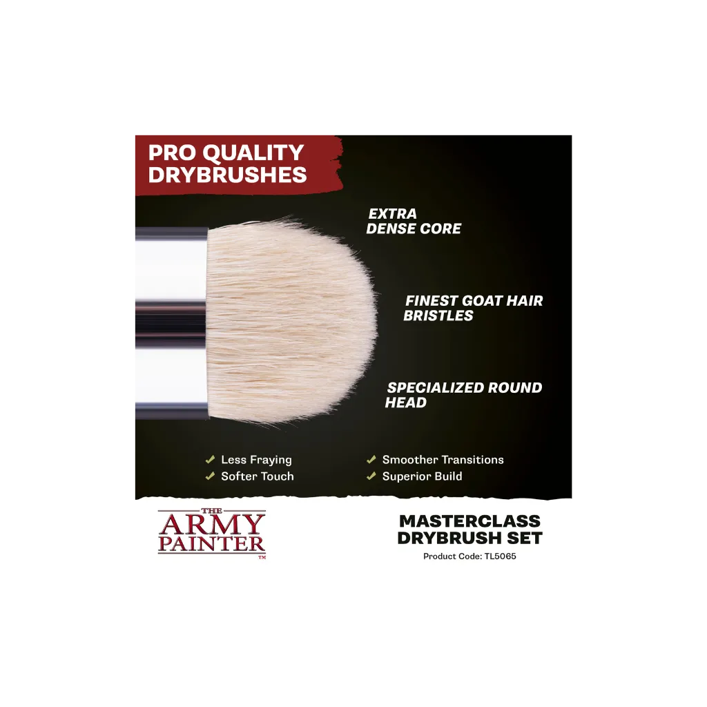 Wargamer Masterclass Drybrush Set (2025)-The Army Painter-Radaddel