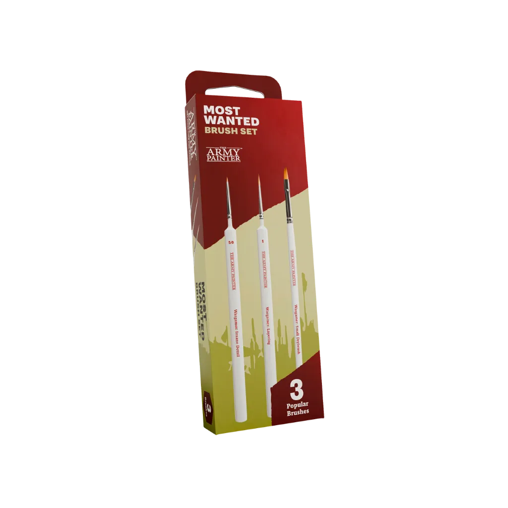 Wargamer Most Wanted Brush Set (2025)-The Army Painter-Radaddel
