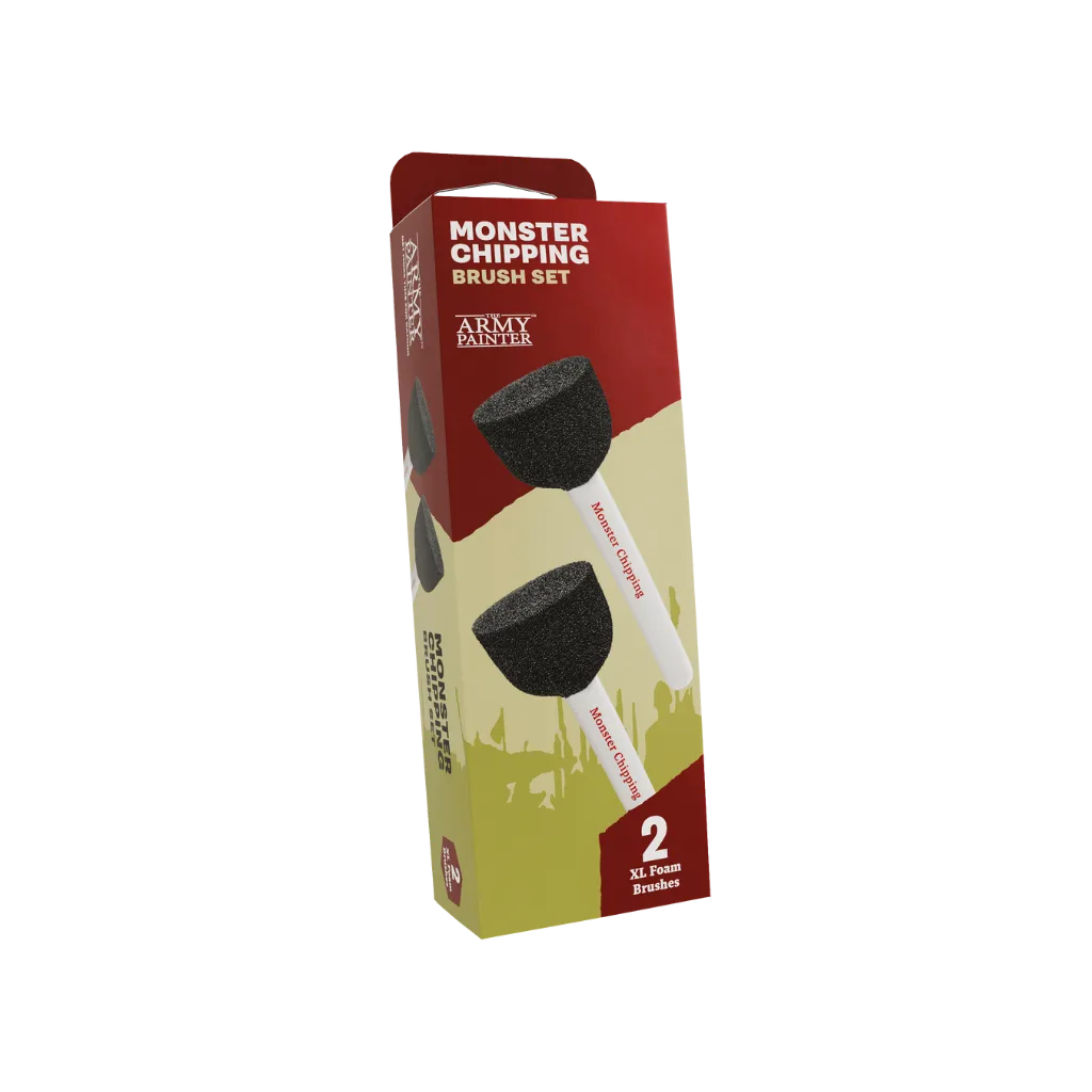 Wargamer Monster Chipping Brush Set (2025)-The Army Painter-Radaddel