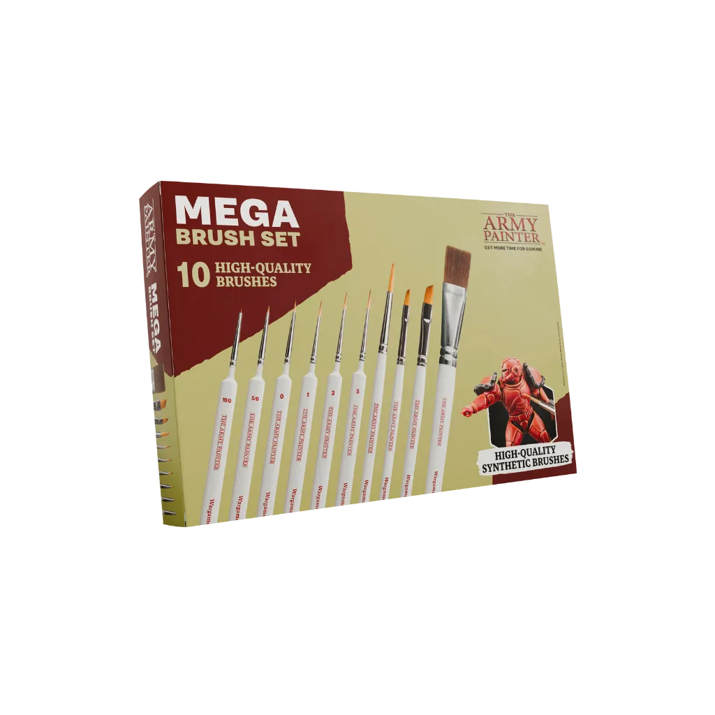 Mega Brush Set (2025)-The Army Painter-Radaddel