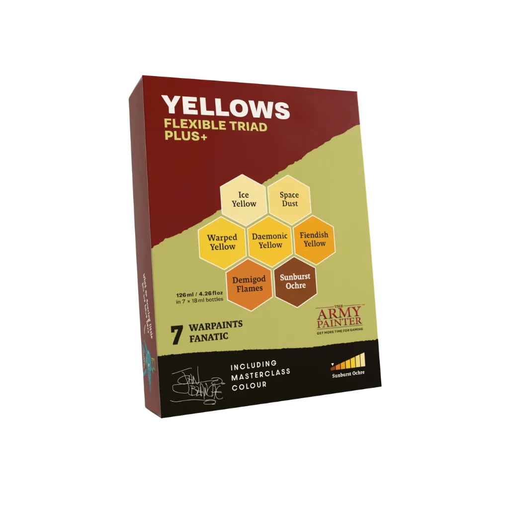 Flexible Triad PLUS+: Yellows-The Army Painter-Radaddel
