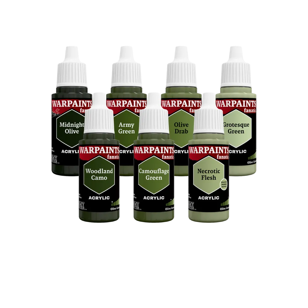 Flexible Triad PLUS+: Olive Greens-The Army Painter-Radaddel
