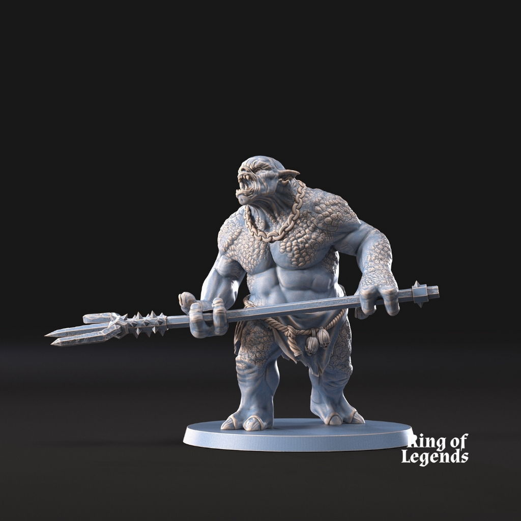 3x Variantes de Trolls de las cavernas