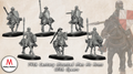 14th Century Mounted Men At Arms With Spears