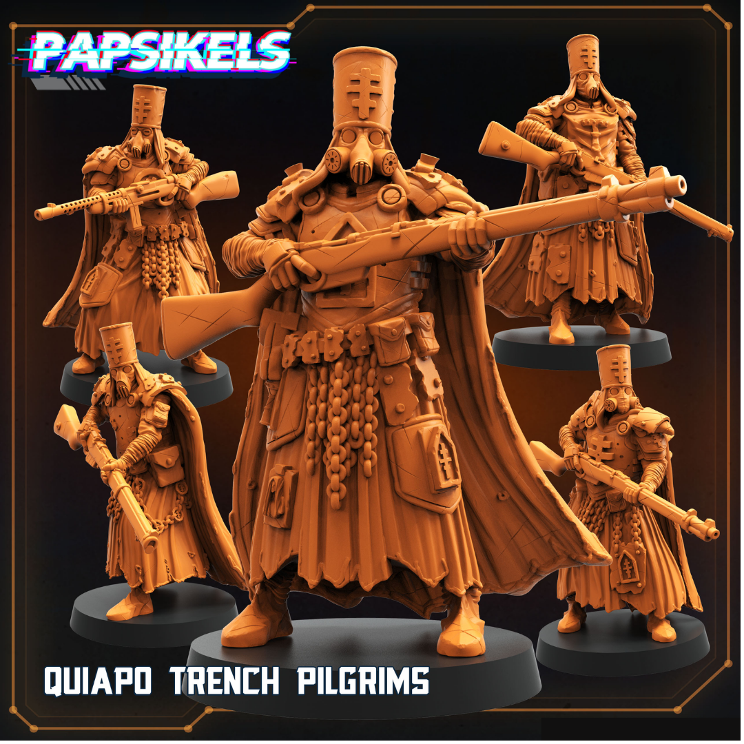Quiapo Trench Pilgrims (5 Minis)