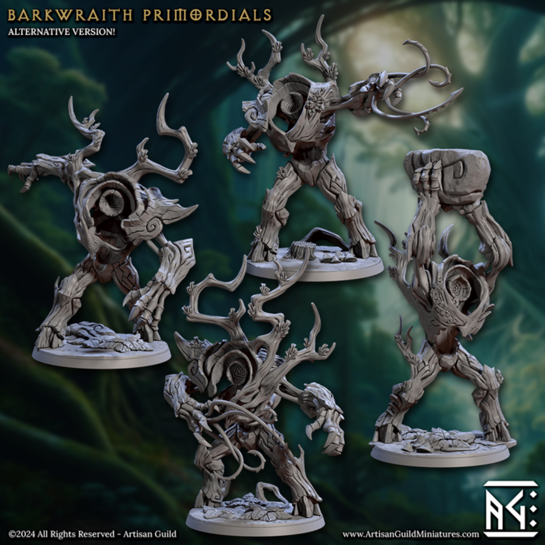Primordiales Marchitoza Alternativos (4 Miniaturas)